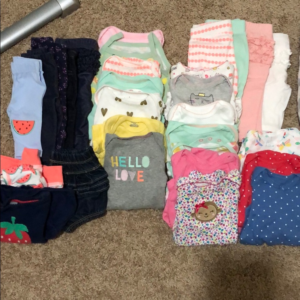 Newborn-6 month baby girl bundle